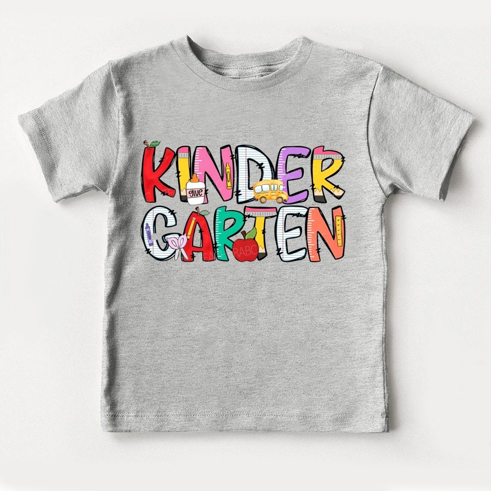 Personalized Grade Kindergarten Ready Toddler T-shirts