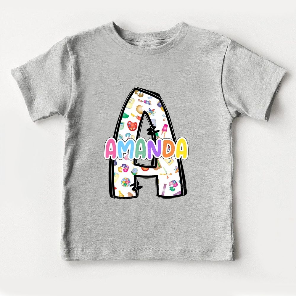 Personalized Name Little Learner Toddler T-shirts