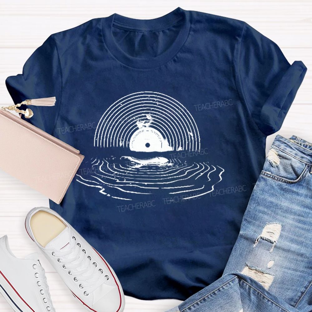 Music Records Teacher T-shirt