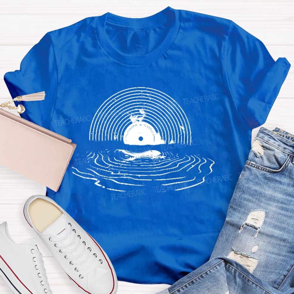 Music Records Teacher T-shirt