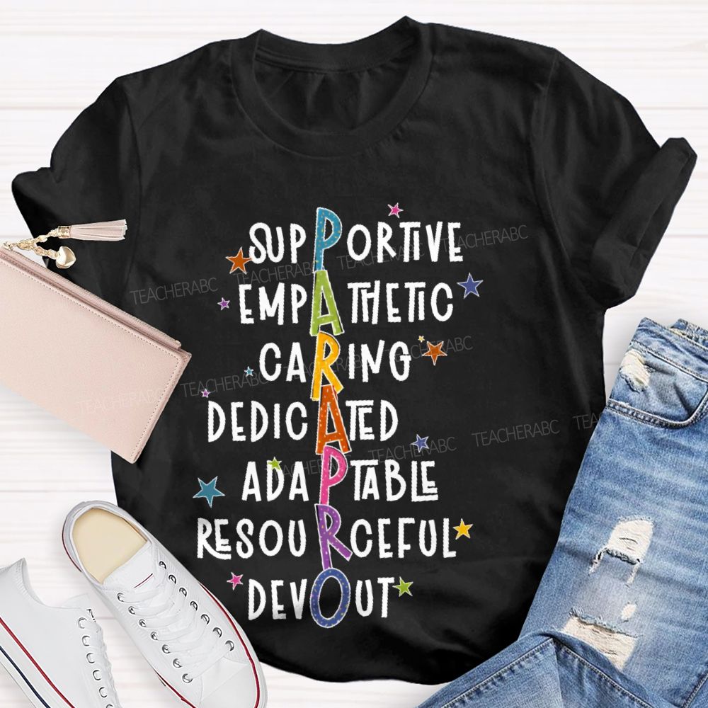 Parapro Supportive Teacher T-shirt