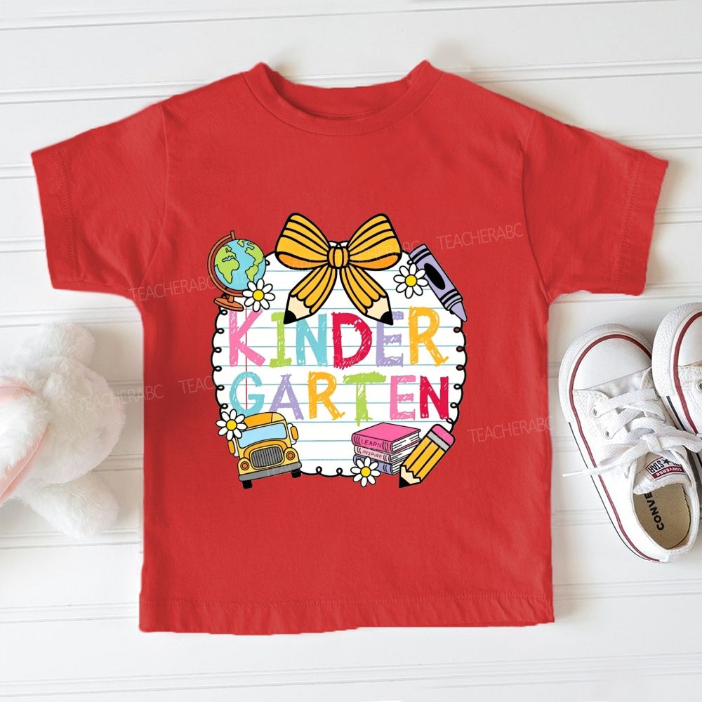 Personalized Grade Kindergarten Where Dreams Take Flight Toddler T-shirts