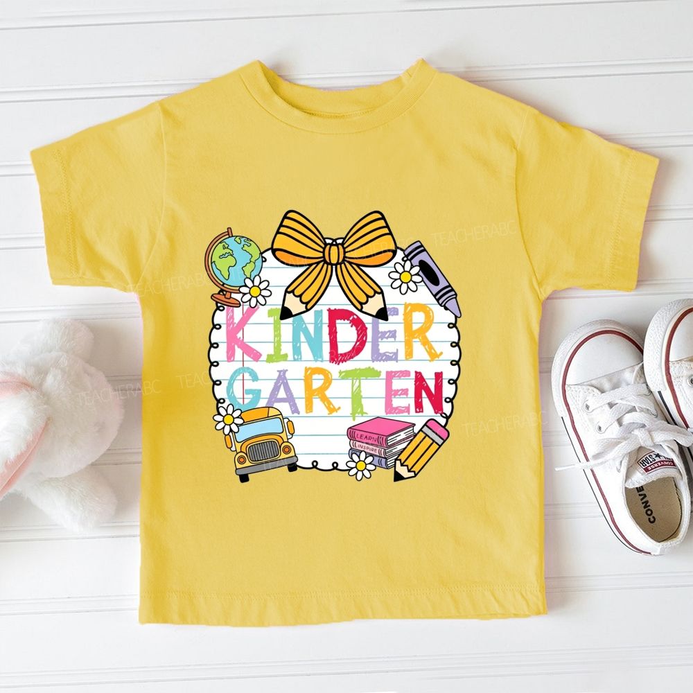 Personalized Grade Kindergarten Where Dreams Take Flight Toddler T-shirts