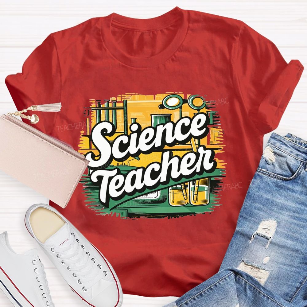 Science Teacher Lab Equipment Teacher T-shirt