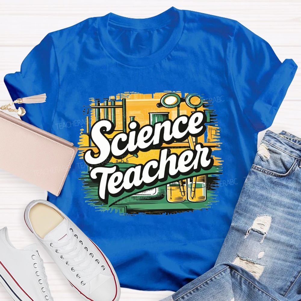 Science Teacher Lab Equipment Teacher T-shirt