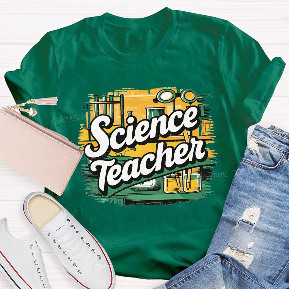 Science Teacher Lab Equipment Teacher T-shirt