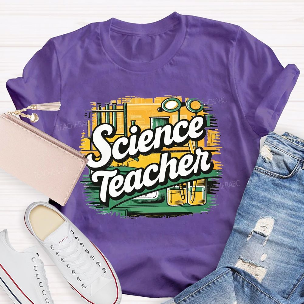 Science Teacher Lab Equipment Teacher T-shirt