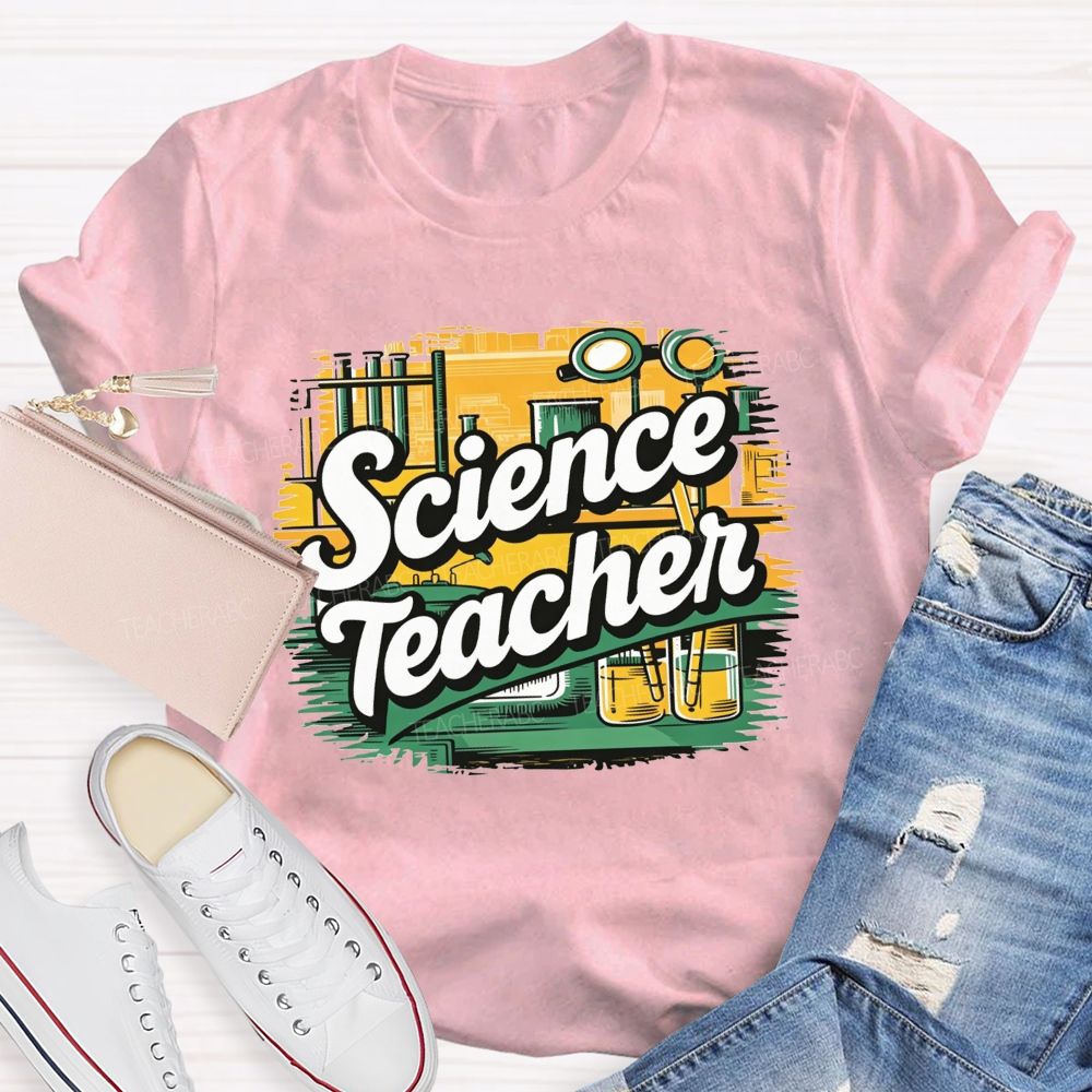 Science Teacher Lab Equipment Teacher T-shirt
