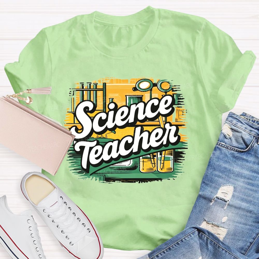 Science Teacher Lab Equipment Teacher T-shirt