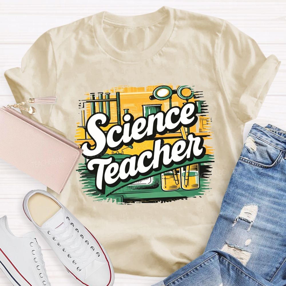 Science Teacher Lab Equipment Teacher T-shirt