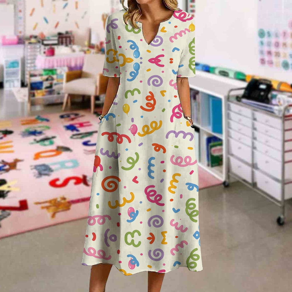 Colorful Lollipop Back To School Dress