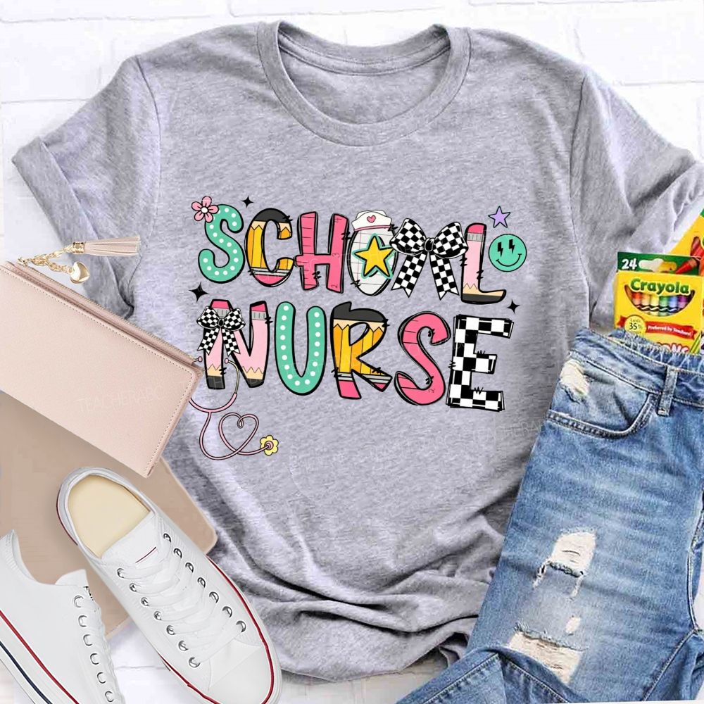 School Nurse Keeping Kids Safe At School T-shirt