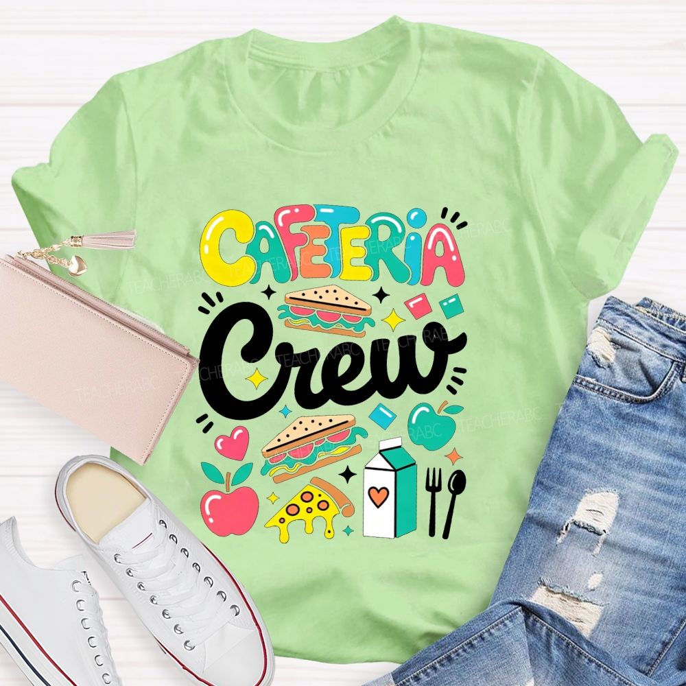 Cafeteria Crew School Lunch Lady Staff Appreciation T-shirt