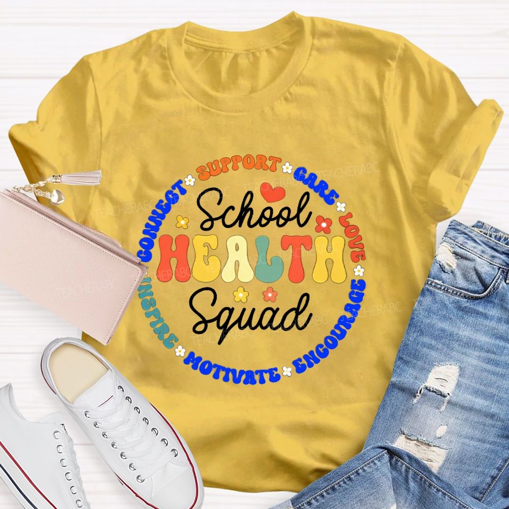 School Health Squad Teacher T-Shirt