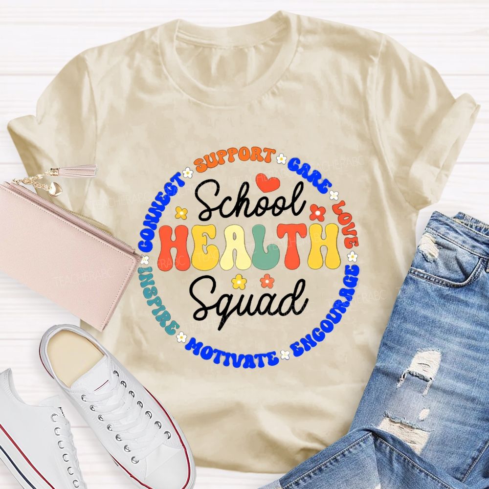 School Health Squad Teacher T-Shirt