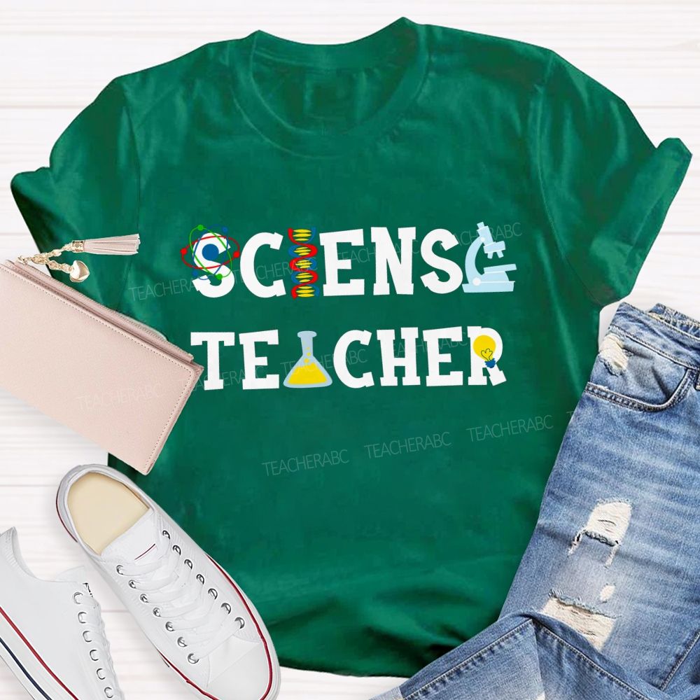 Science Reagent Bottle Teacher T-Shirt