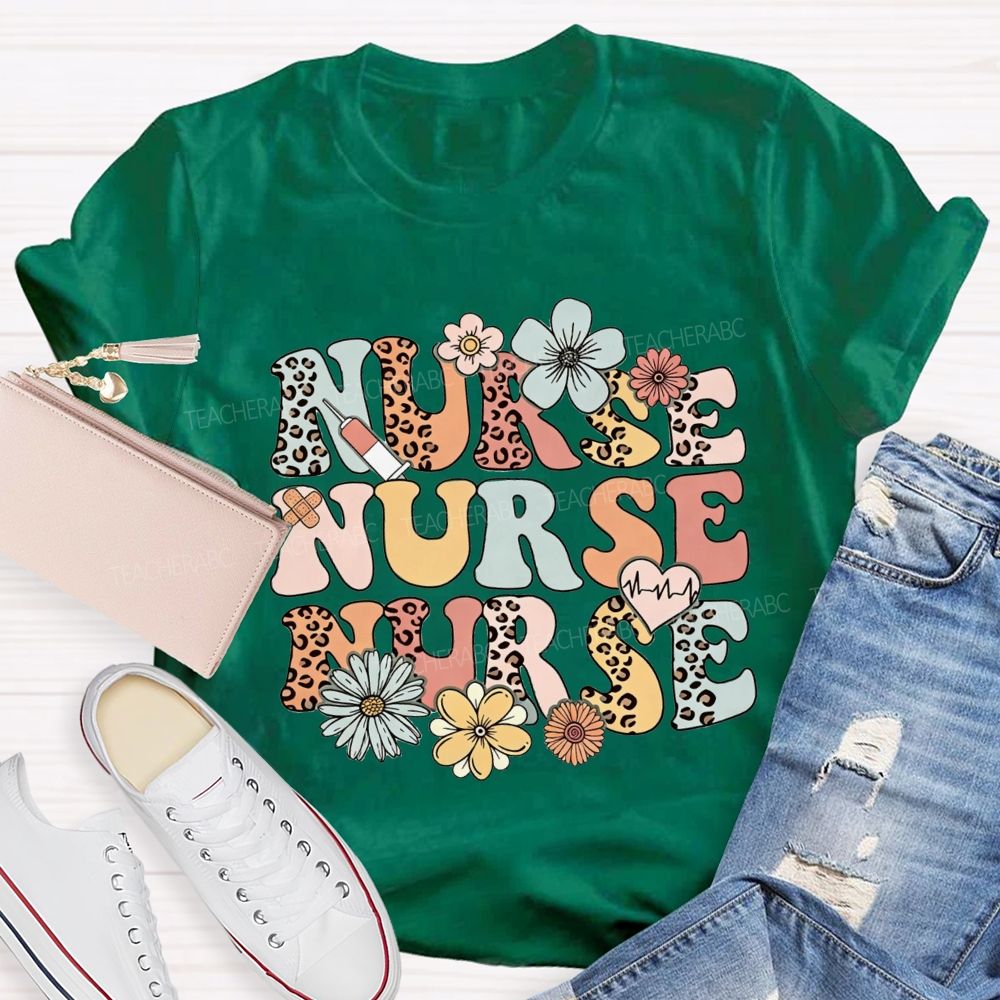Forever A Nurse Heartbeat And Healing T-shirt