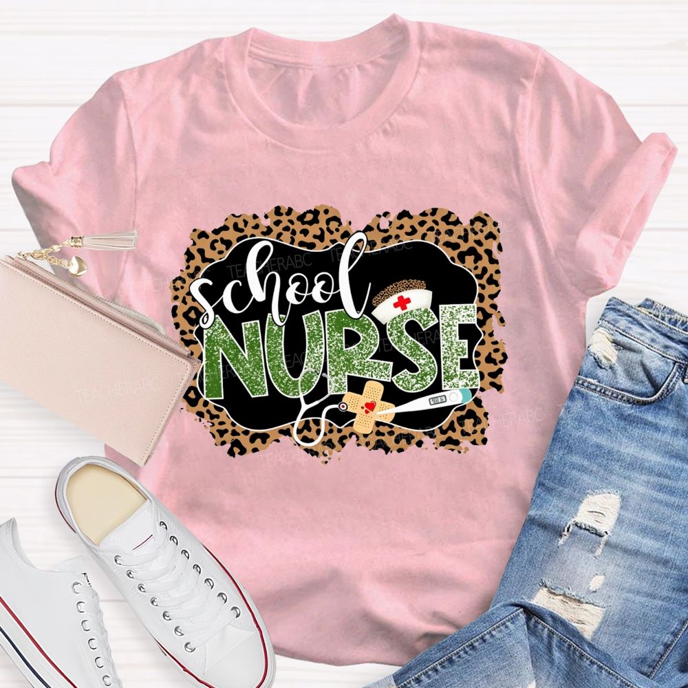 School Nurse Heart Of The Campus T-shirt