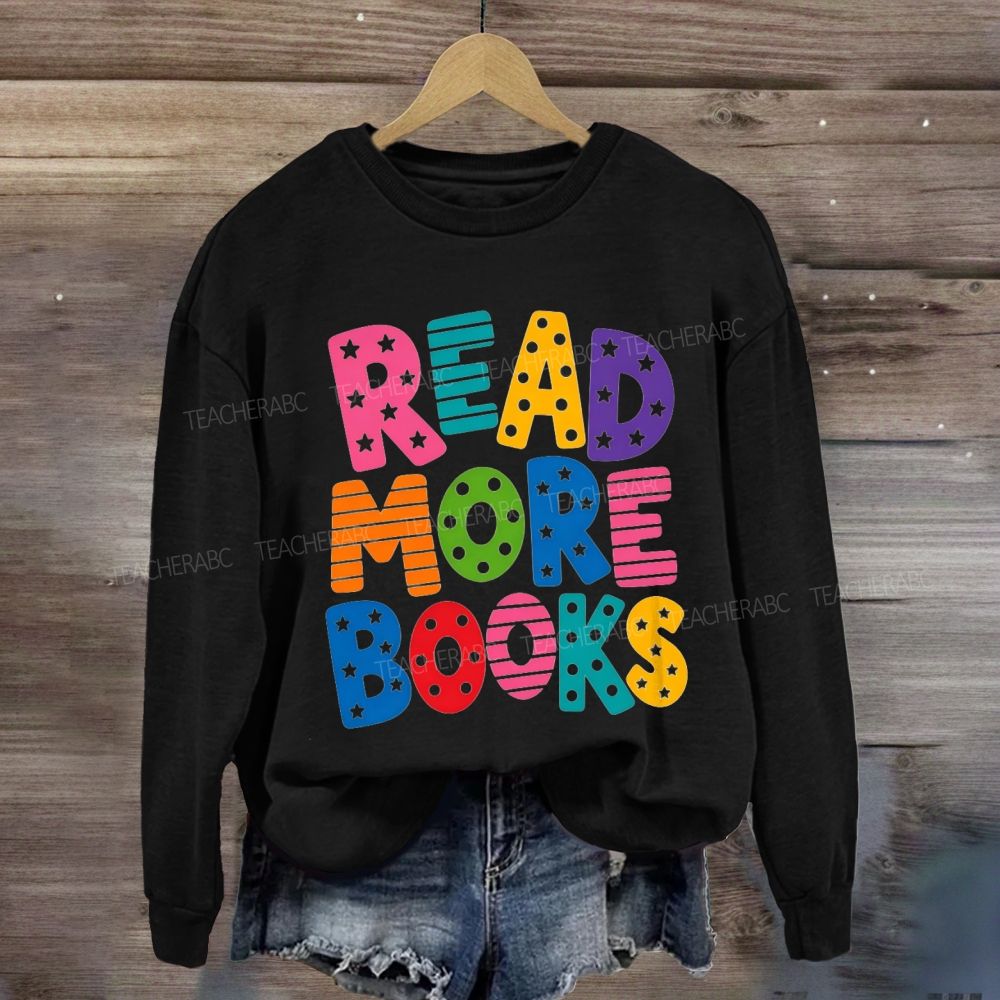 Read More Books Little Star Strip Sweatshirt