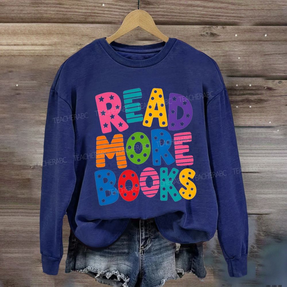 Read More Books Little Star Strip Sweatshirt