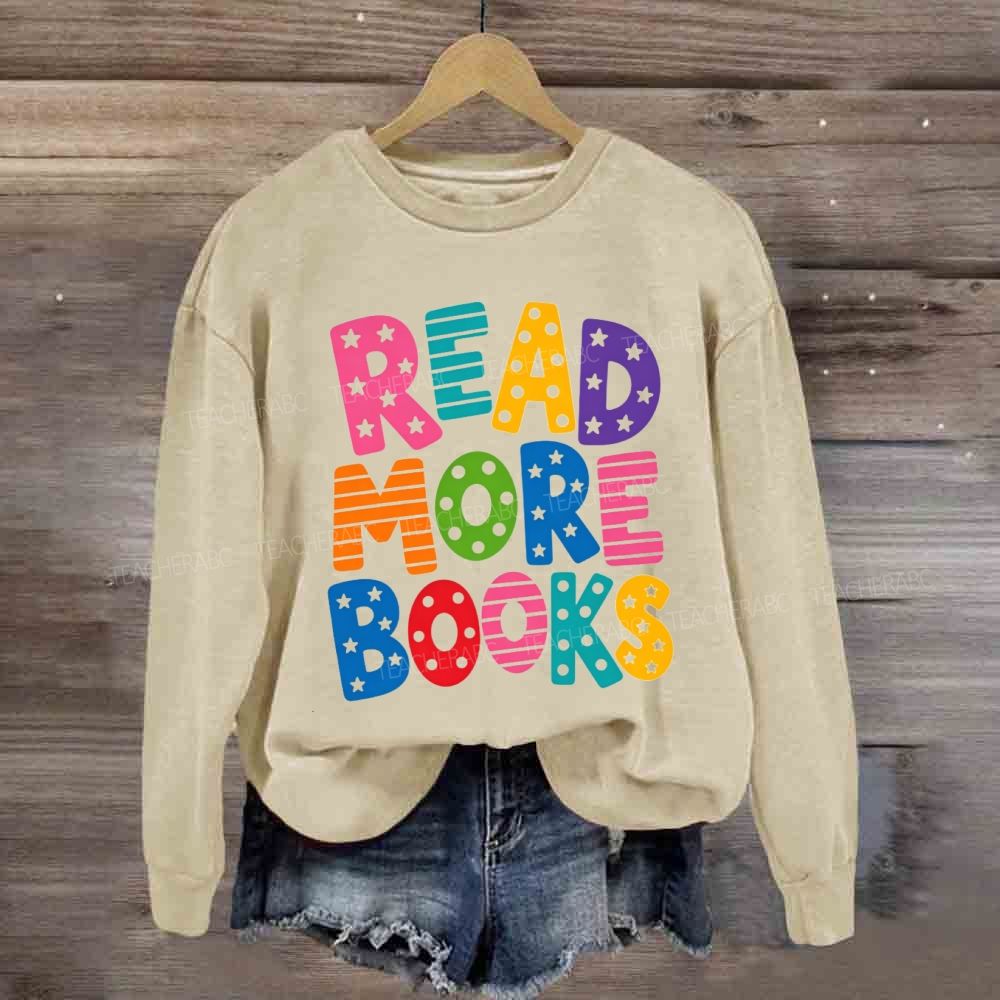 Read More Books Little Star Strip Sweatshirt
