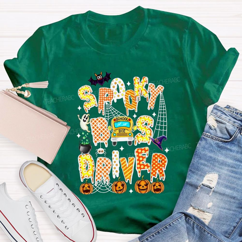 My Spooky Life Spooky Bus Driver T-shirt