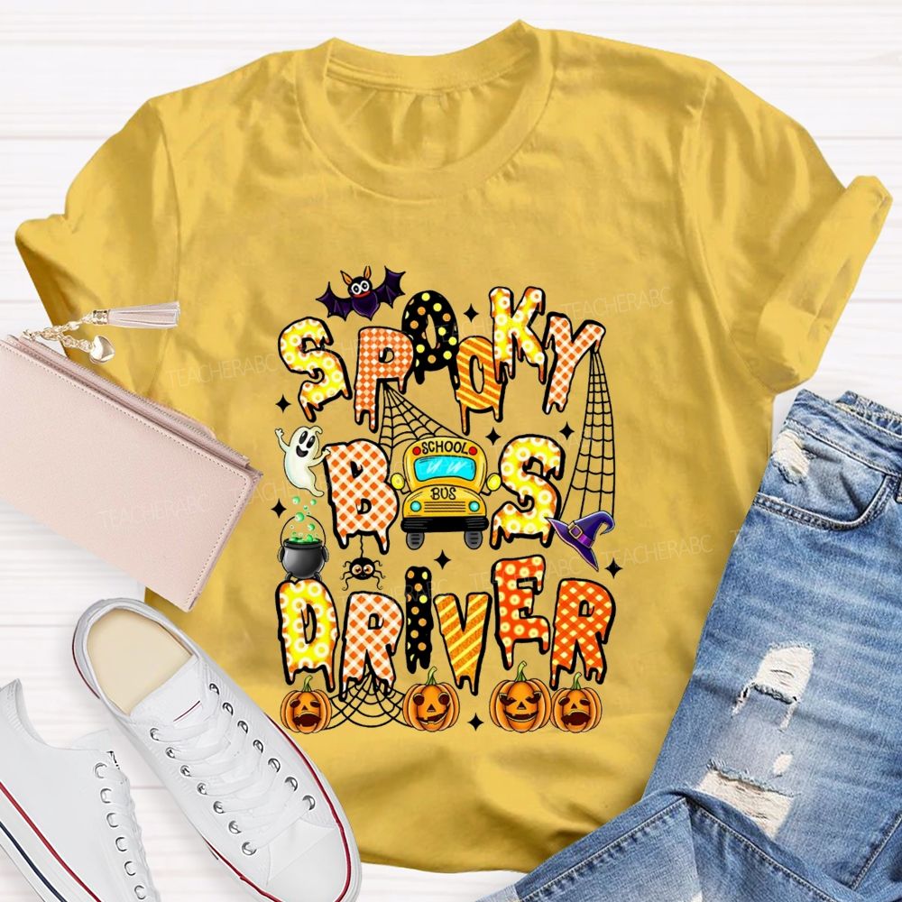 My Spooky Life Spooky Bus Driver T-shirt
