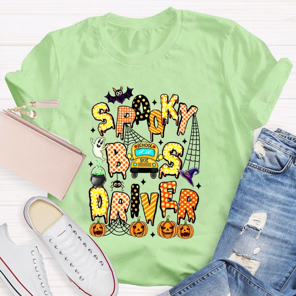 My Spooky Life Spooky Bus Driver T-shirt