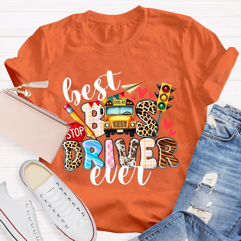World'S Best School Bus Driver T-shirt