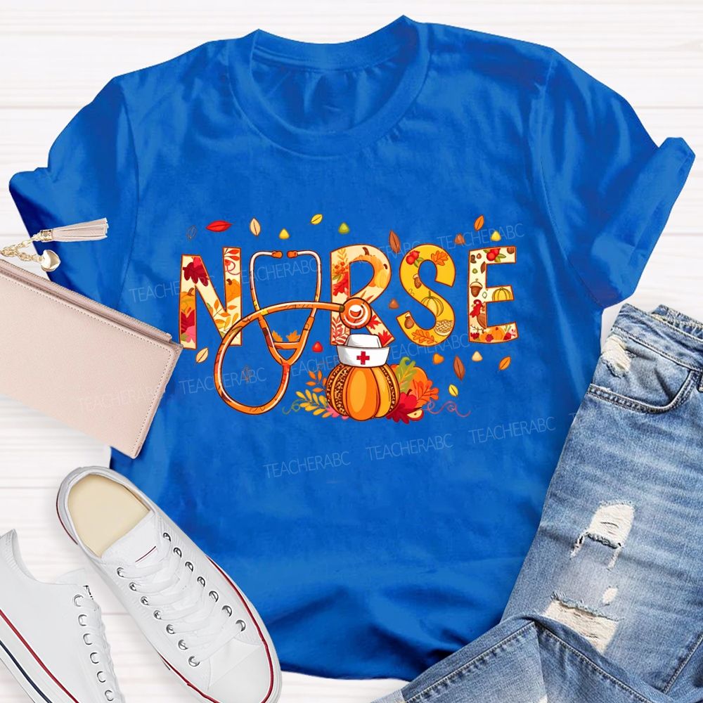 Fall Nurse Vibes My Favorite Season As A Nurse T-shirt