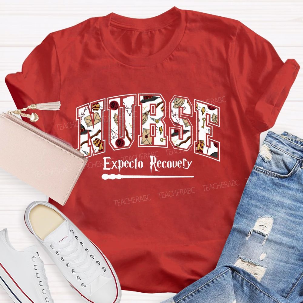 School Nurse Expecto Recovery T-shirt