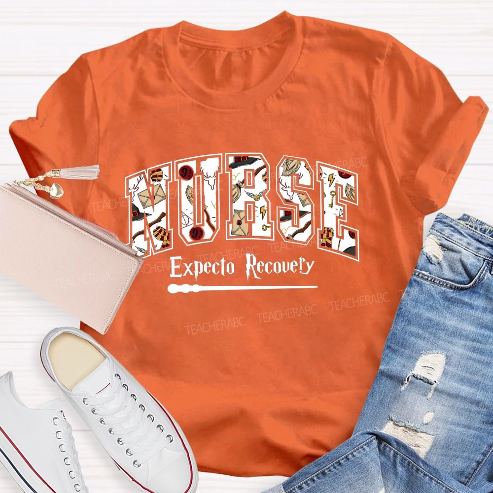 School Nurse Expecto Recovery T-shirt
