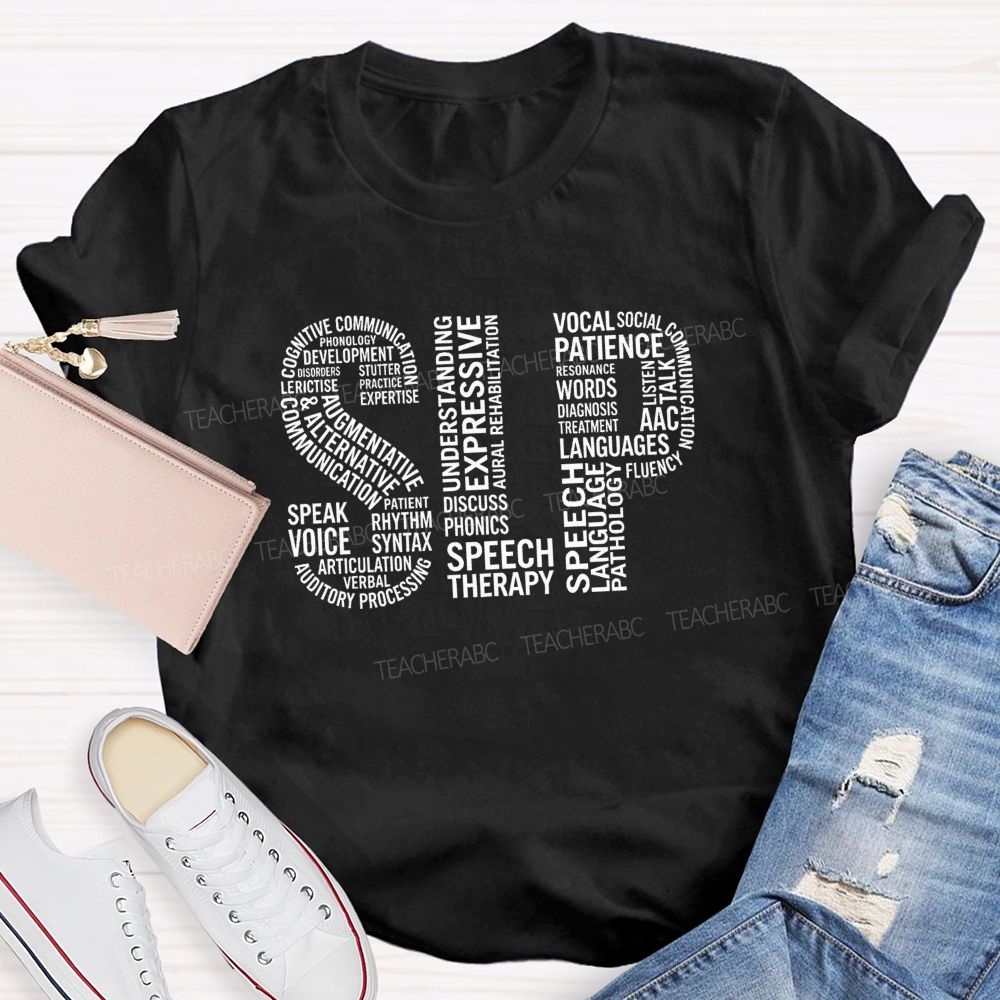 Speech‑Language Pathologist Slp Cognitive Communication Phonology Development Augmentative T-shirt