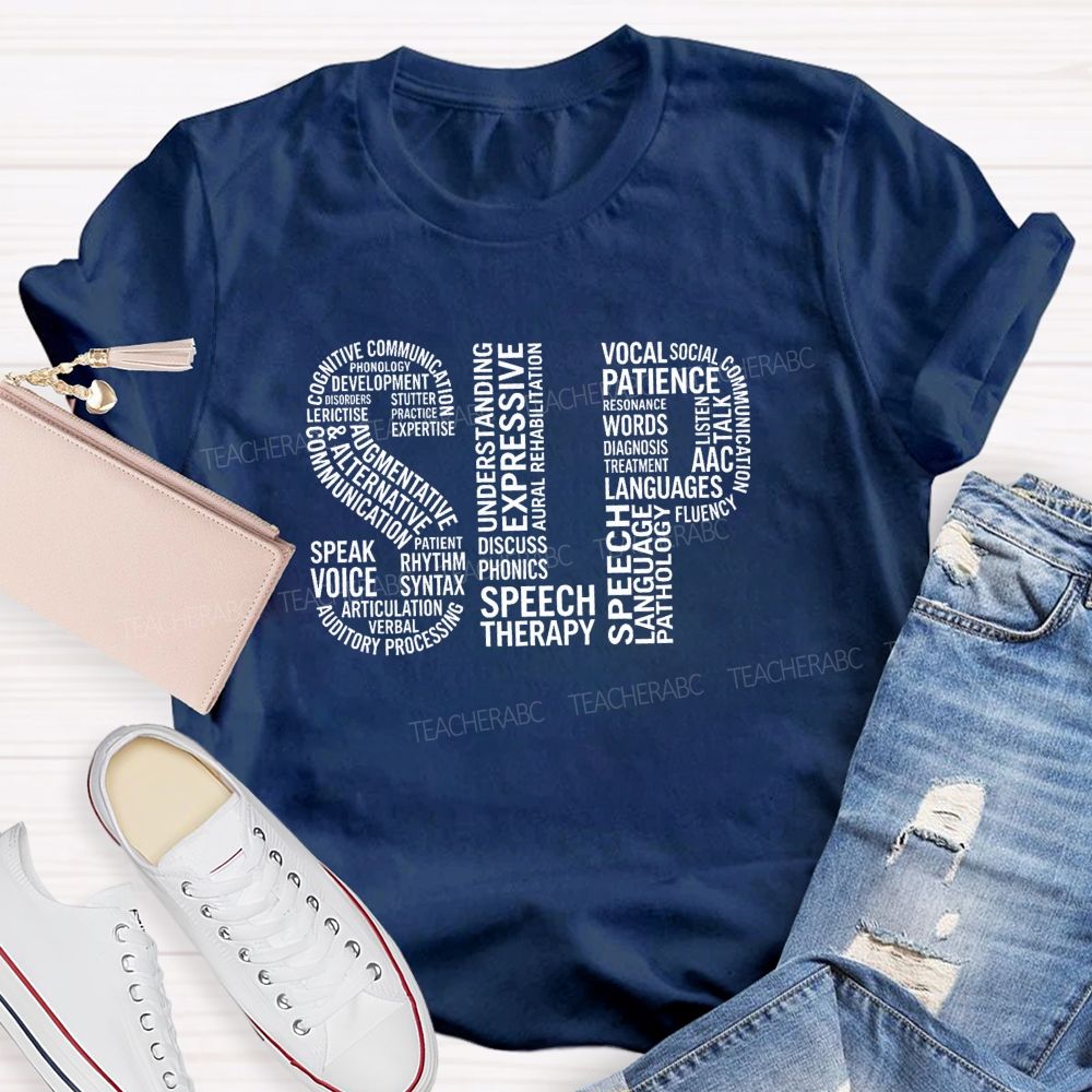 Speech‑Language Pathologist Slp Cognitive Communication Phonology Development Augmentative T-shirt