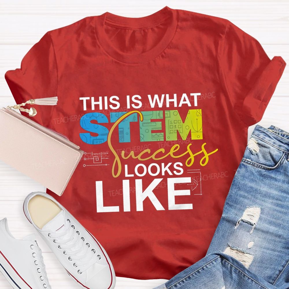 This Is What STEM Success Looks Like Teacher T-shirt
