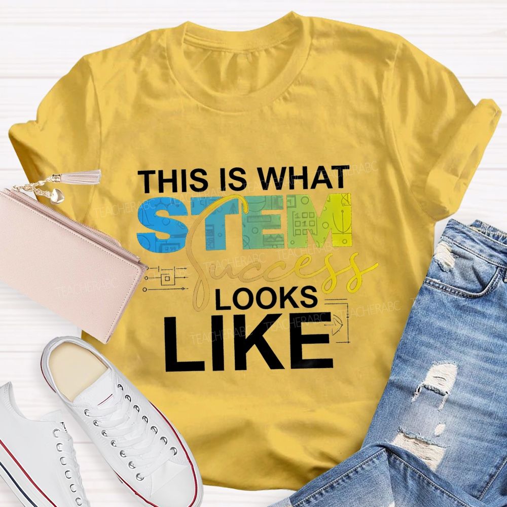This Is What STEM Success Looks Like Teacher T-shirt