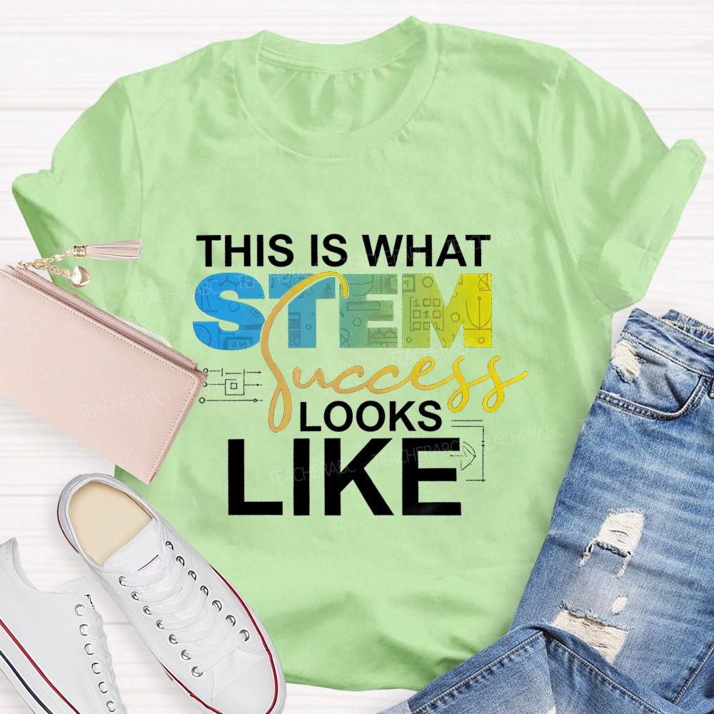 This Is What STEM Success Looks Like Teacher T-shirt