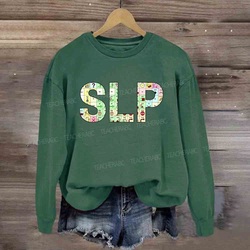 Slp Board Speech Language Pathologist Sweatshirt