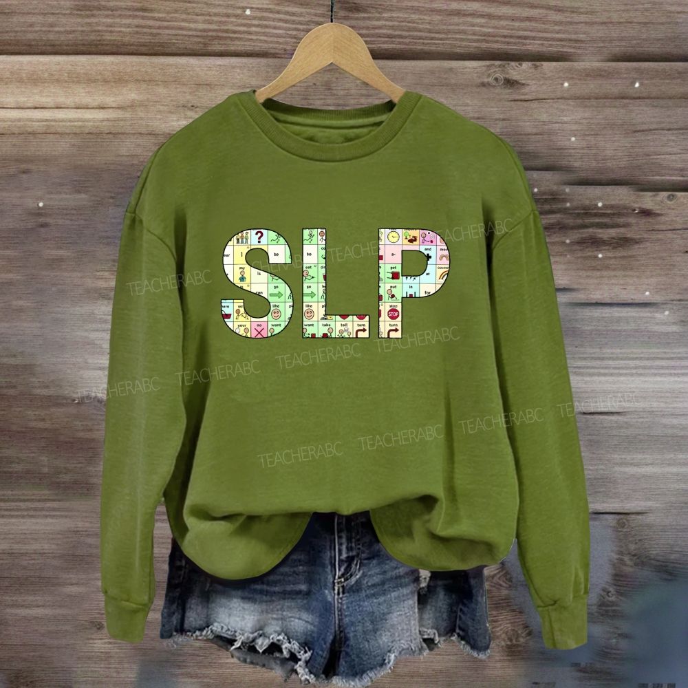 Slp Board Speech Language Pathologist Sweatshirt