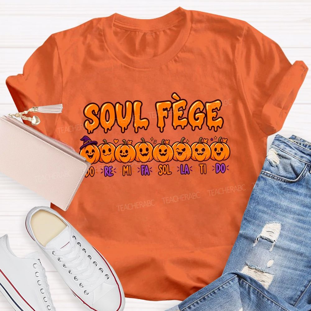 Solfege Solfege Pumpkin Do Re Mi Music Teacher Halloween T-shirt