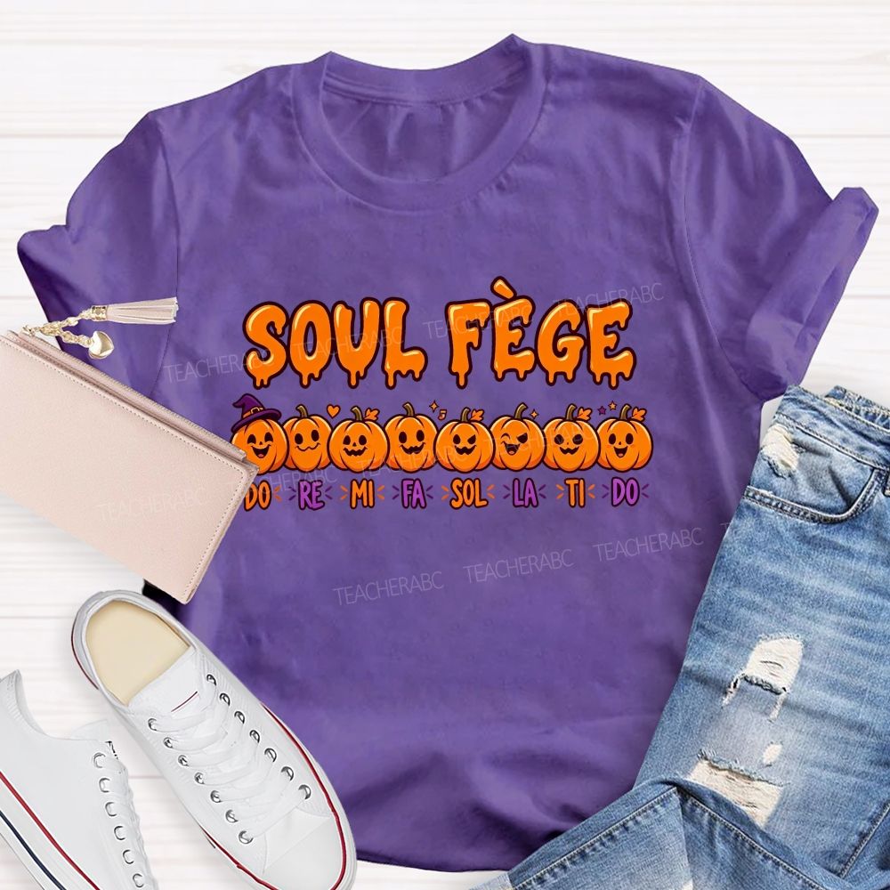 Solfege Solfege Pumpkin Do Re Mi Music Teacher Halloween T-shirt