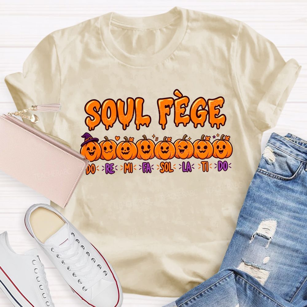 Solfege Solfege Pumpkin Do Re Mi Music Teacher Halloween T-shirt