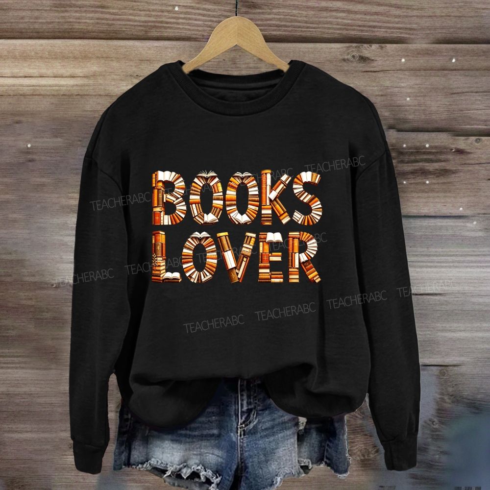 Books Lover Fall Reading Sweatshirt