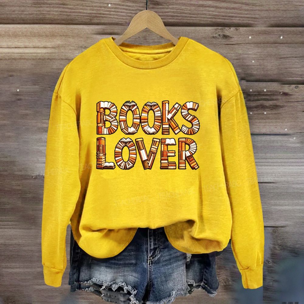 Books Lover Fall Reading Sweatshirt