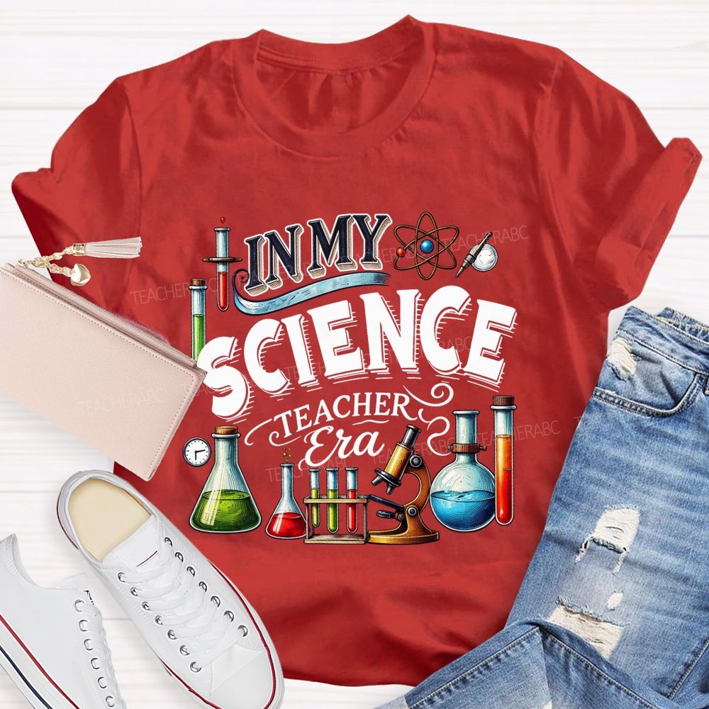 In My Science Teacher Era Lab Teacher T-shirt