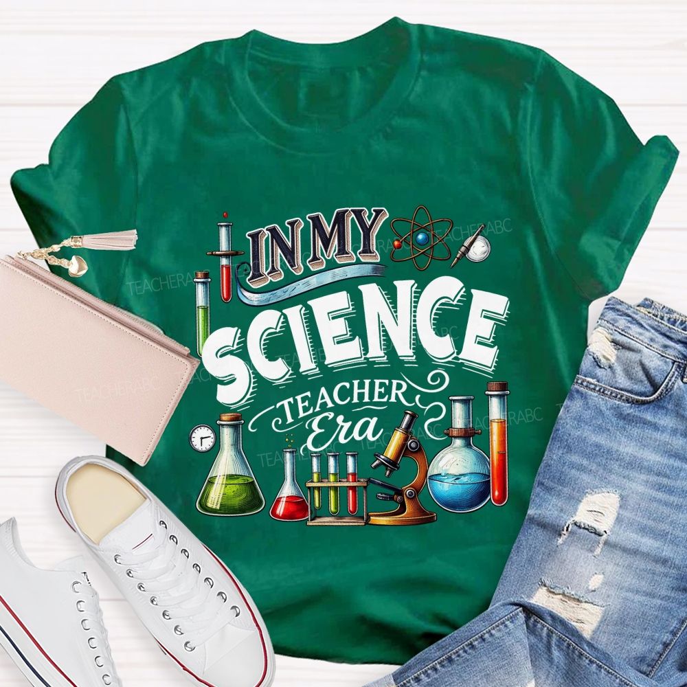 In My Science Teacher Era Lab Teacher T-shirt