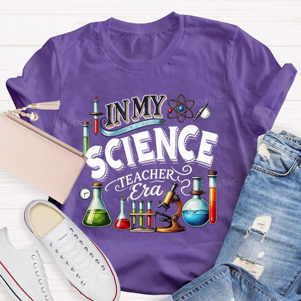 In My Science Teacher Era Lab Teacher T-shirt