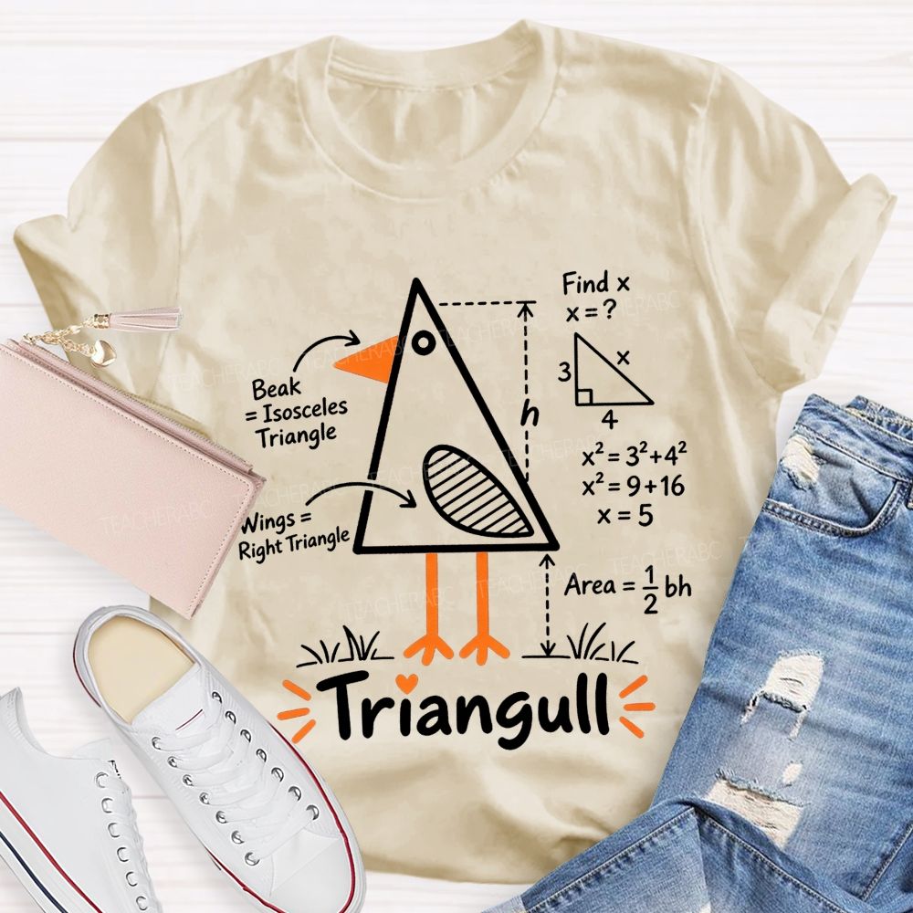 When Math Creates A Little Bird Teacher T-shirt