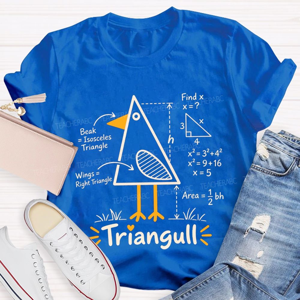 When Math Creates A Little Bird Teacher T-shirt