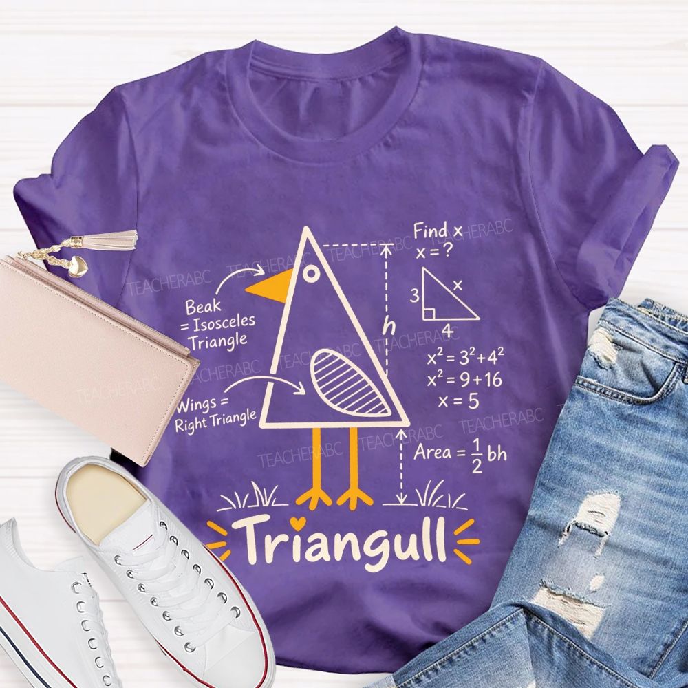 When Math Creates A Little Bird Teacher T-shirt